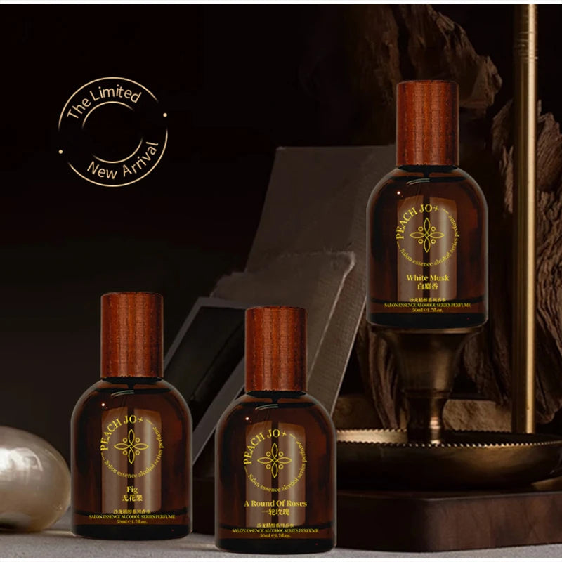 Fig White Musk Perfume Korean Woody Floral Fragrance Green Leaf Accents Women's Sandalwood Rose Honey Body Deodorizing Spray