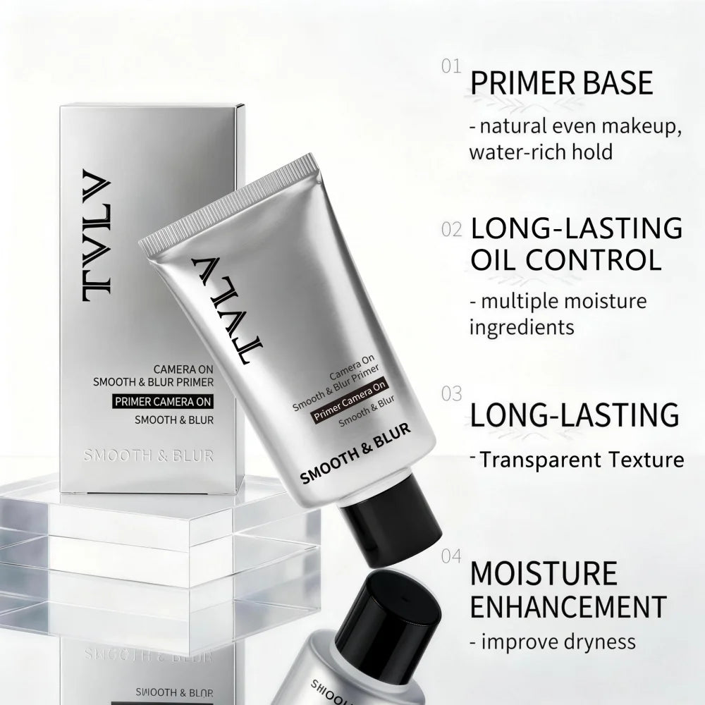Jelly Moisturizing Transparent Makeup Primer Suitable For Facial Base Makeup, Long lasting And Comfortable Makeup Feel