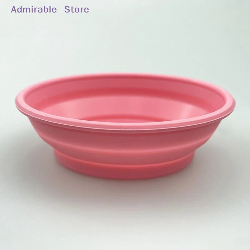 wSoft Silicone Makeup Brush Cleaner Folding Powder Puff Cleaning Bowl Eyeshadow Brushes Wash Clean Mat Beauty Tools Scrubber Box