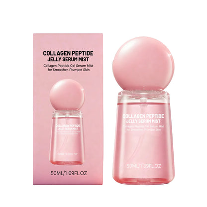 Caviar PDRN&Collagen Peptides Jelly Serum Mist Set,Reshape Skin Cells&Instant Plump,Firm & Anti‑Wrinkle,Dewy Glow&Jelly to Mist Technology,On the Go Skincare Capsule,Clean&Gentle Formulation,Travel Essentials&Self Care Gift