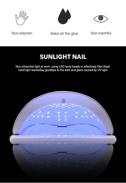 SUN X5 LED MAX Manicure Lamp 45 LEDs UV LED Nail Lamp For Nails Curing Nail Polish LED Nail Lamp Gel Dryer Lamps Nail Tools