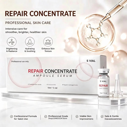 Korean Repair Concentrate Face Serum Firming Lifting Reduce Wrinkles & Dark Spots Hydrating for Mature Dry Skin