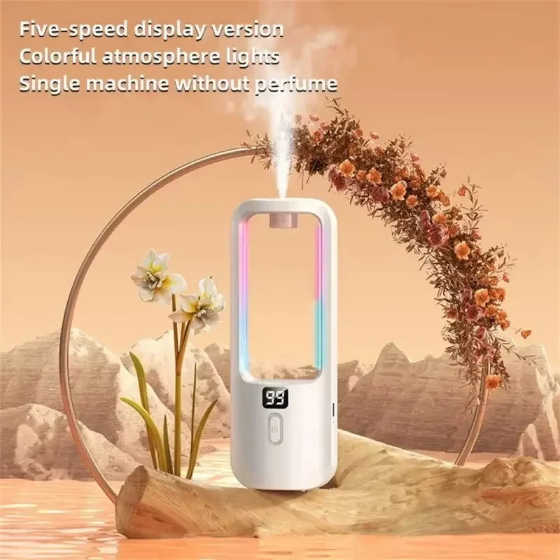Portable Aroma Diffuser Fragrance Essential Oil Aromatherapy Machine Wall Mounted Humidifier Machine Air Freshener