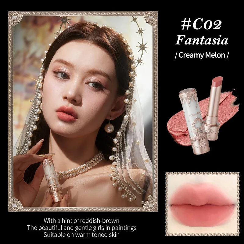 Flower Knows Little Angel Collection Matte Lipstick Private Label Lip Stick Custom Logo Long Lasting Korean Velvet Lipgloss