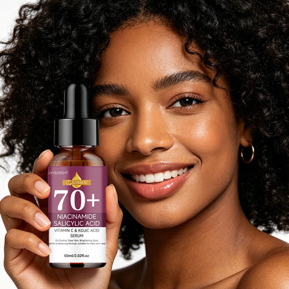 JUINHOU Niacinamide Hyaluronic Acid Face Serum Firms Deeply Hydrates Brightens Skin Improves Skin Elasticity for All Skin Types