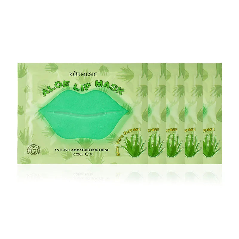 KORMESIC Fruit Moisturizing Lip Mask, Plump Lips Anti-Wrinkles, Nourishing Hydrating Lip Patches, Overnight Lip Care Treatment