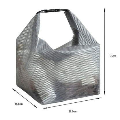 Waterproof Cosmetic Storage Bag with Buckle Portable Swimwear Organizer for Fitness Travel Swimming Drifting Outdoor Sports