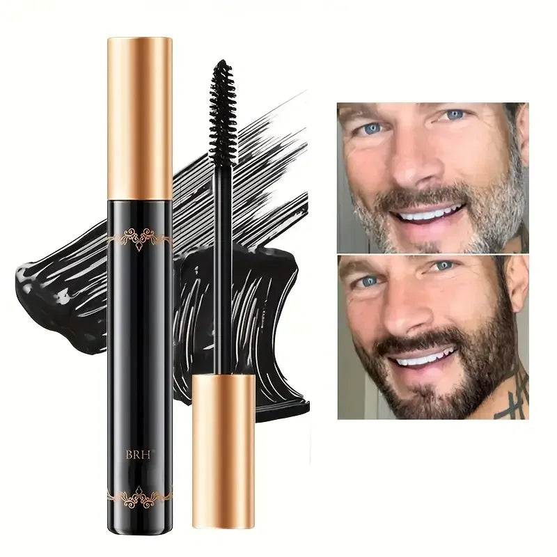 Disposable hair pen to cover gray hair, natural black hair temporary hair toner to replenish color and root without fading pure