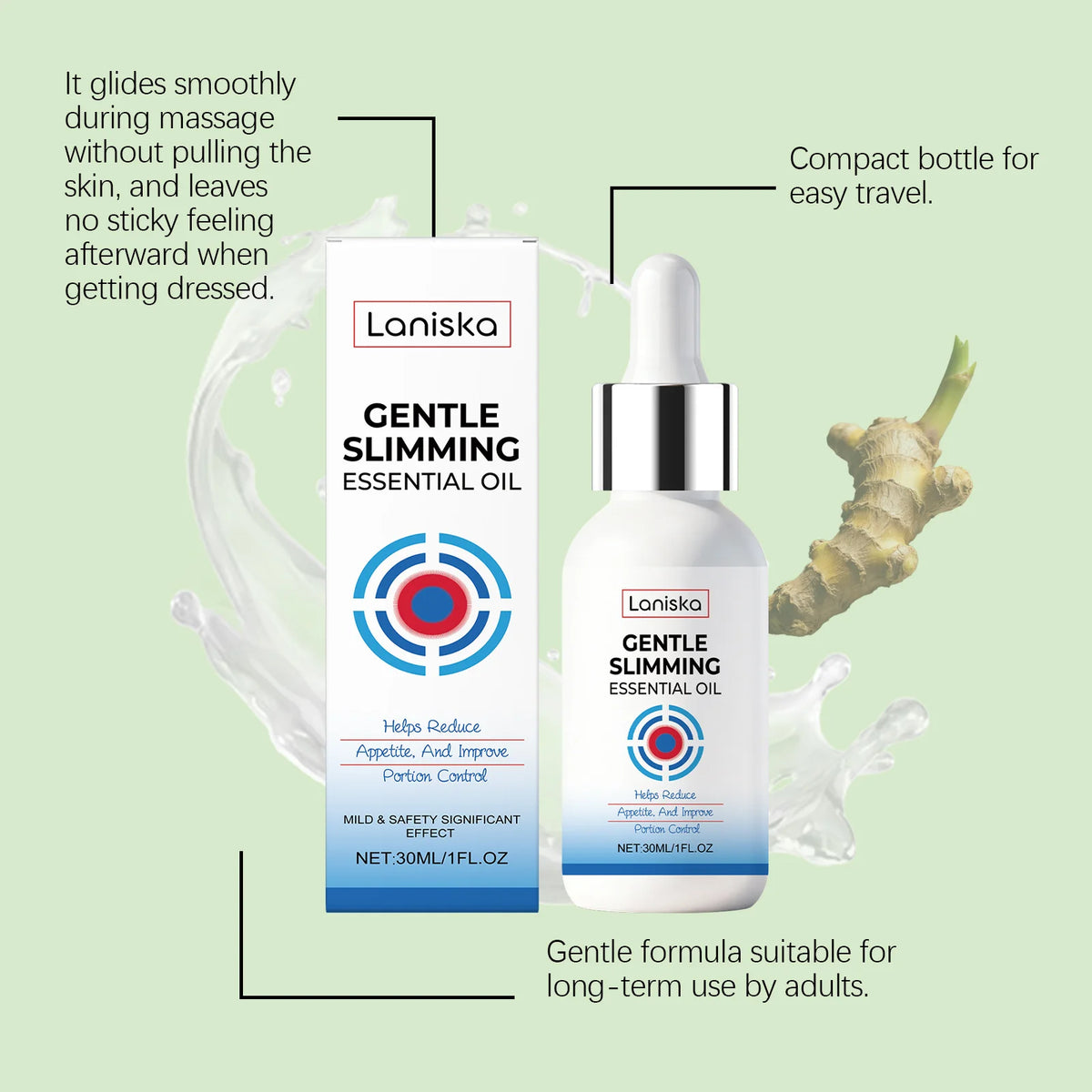 Slimming Oil Burn Fat Anti Cellulite Firming Lift Improve Sagging Balanced Diet Metabolic Accelerate Weight Loss Massage Cream