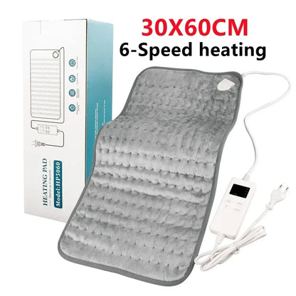 76x40cm/30X60 110V/220V  Extra Large Electric Heating Pad for Period Cramps Lower Back Pain Relief Heat Therapy Winter Warmer