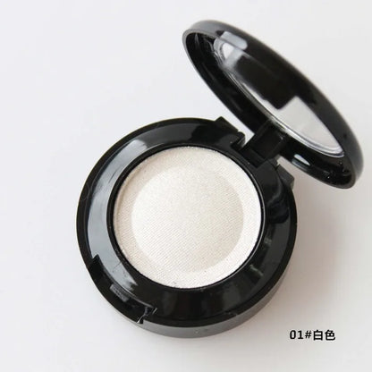 Fashion Nude Eyeshadow Makeup Matte Shimmer Eye Shadow Palette Make Up Glitter Eyeshadow With Brush Mirror 133#