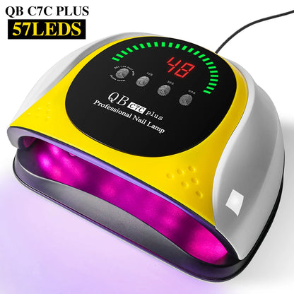 Manicure UV LED Nail Drying For Nails 57LEDS Gel Polish Curing UV Lamp With Diamond Design Professional Nail Dry Equipment