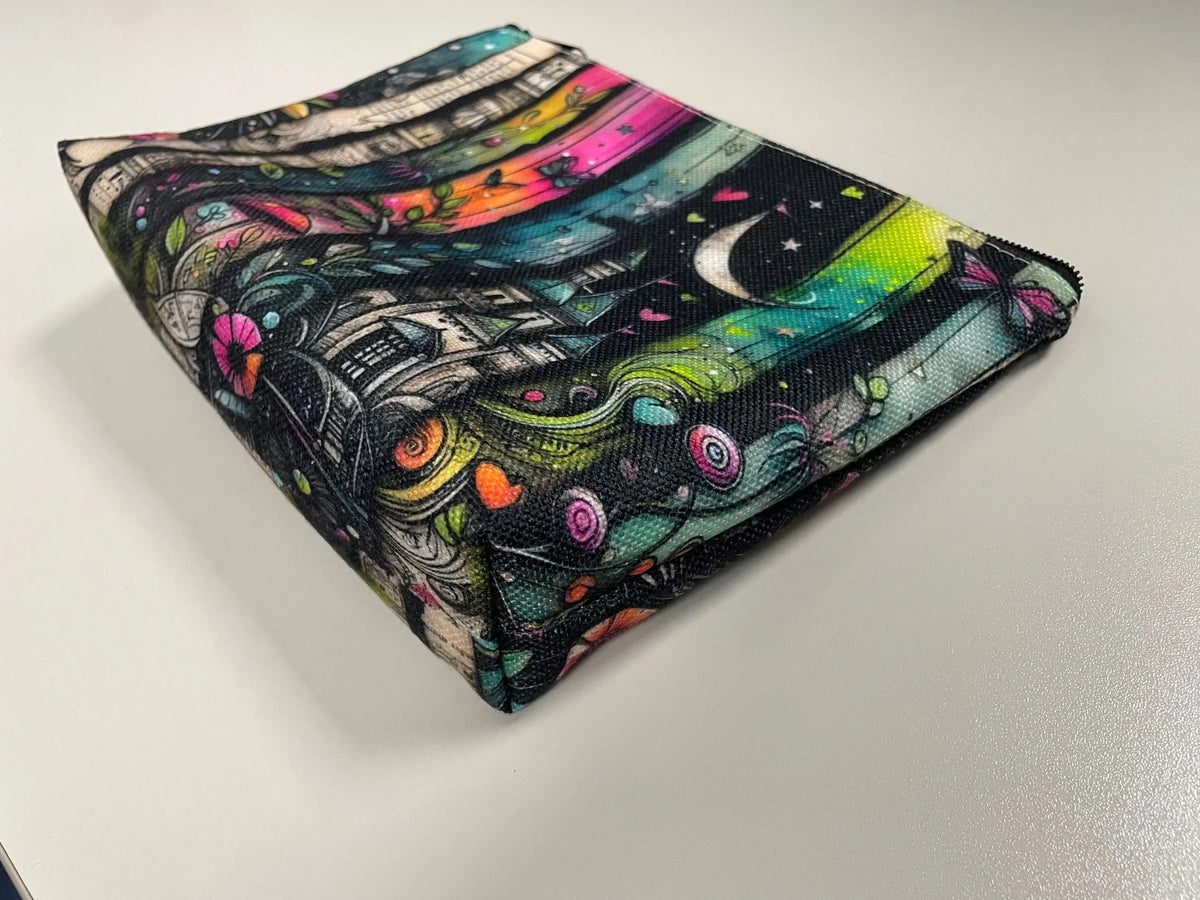 1pc, London Travel Gift Makeup Bag, London City Themed Cosmetic Storage Pouch, Portable Toiletries Organizer