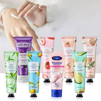 KORMESIC Fruit Vaseline Hand Cream Moisturizing Nourishing Anti-Wrinkles Anti-aging Hydrating Skin Care