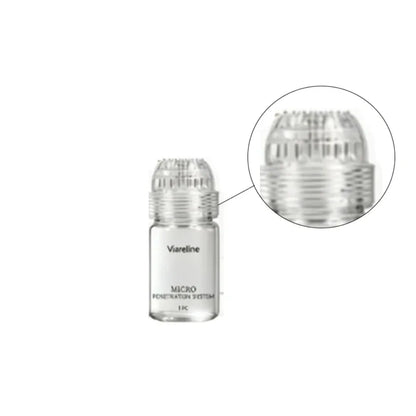 Professional Microneedle Serum Kit Hyaluronic Acid Hexapeptide Collagen Smoothing Fine Lines Deep Moisturizing Facial Care 0.3mm
