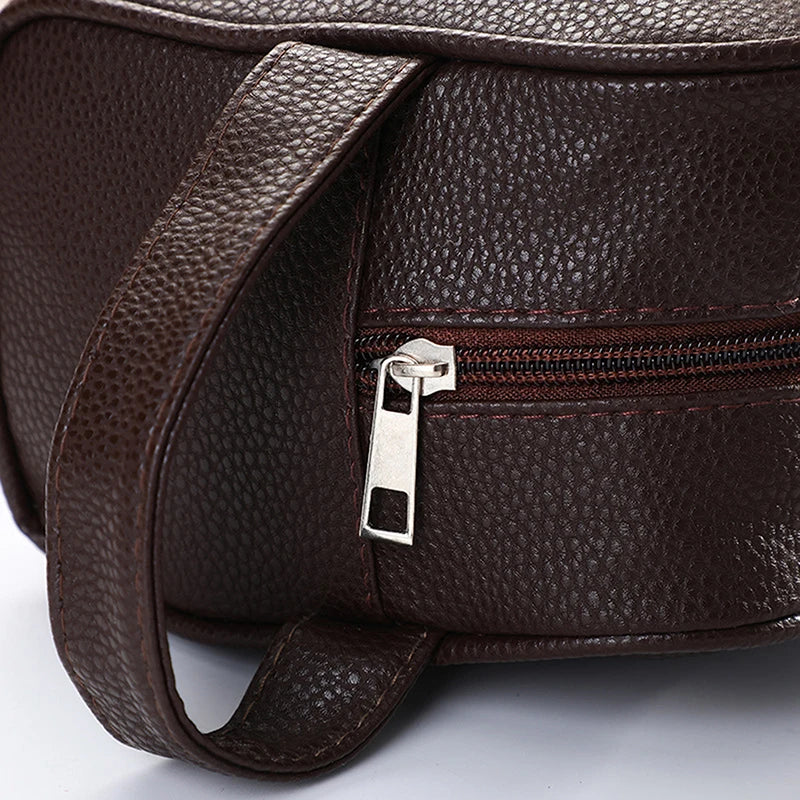 Cosmetic Bags Women Fashion Solid Color Handheld Wash Makeup Bag Ladies Portable Travel Storage Lipstick Organiser Bags