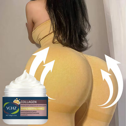 Instant Butt Lifting Cream, Rich in Vitamin E, Vitamin C, Caffeine, and Collagen Moisturizing Massage Cream Designed for Shaping