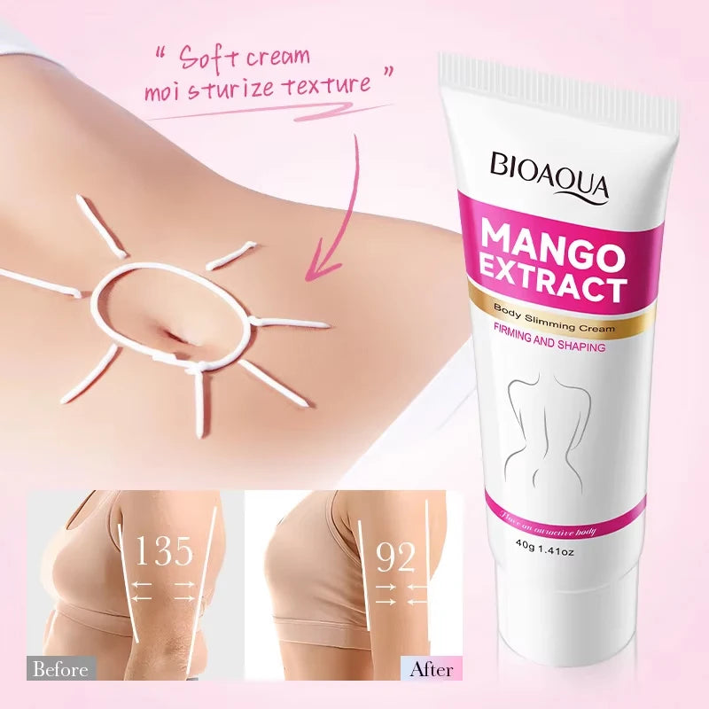 Mango Slimming Cream Anti Cellulite Weight Loss Promotes Effective Fat Burning Create Beautiful Curve Body Slimming Cream