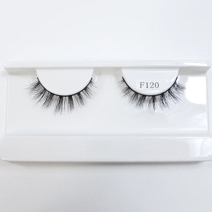 Natural Mink Lashes High Quality Fashion Classic Soft Full Strip Lashes Makeup 12mm Short Mink Eyelashes