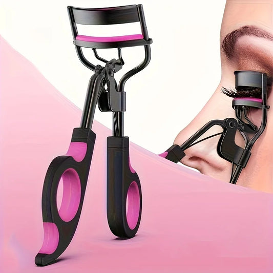 Eyelash Curler with Pads, Lash Curler with 5 Extra Replacement Pads Achieve Perfect Curls in 5 Seconds lash lift kit Curved