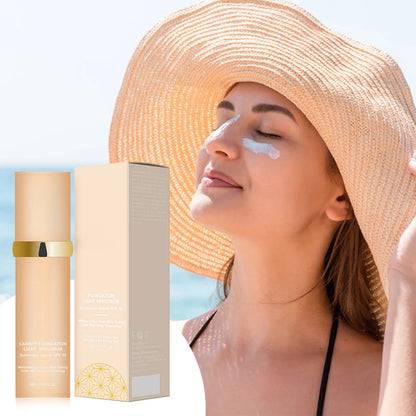 4 In 1 Color-Changing Spf50 Sunscreen Concealer Natural Base Makeup Retention Foundation For Female Woman Cosmetic Moisturizer