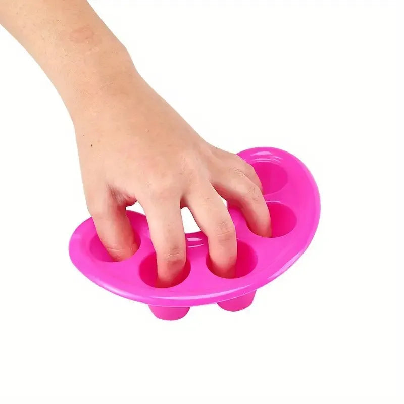 1/2pcs Nail Polish Remover Tray Set Non-Toxic Nail Art Dip Bowl, Unscented Manicure Hand Wash Remover Tools for DIY Nail Bath