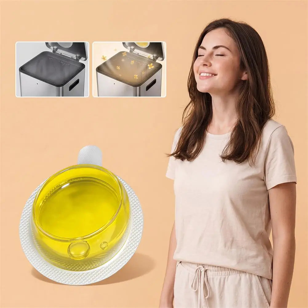 Stick On Trash Can Deodorizer Pods LongLasting Fragrance Powerful Odor Eliminator Osmanthus Lavender Self Adhesive Air Freshener