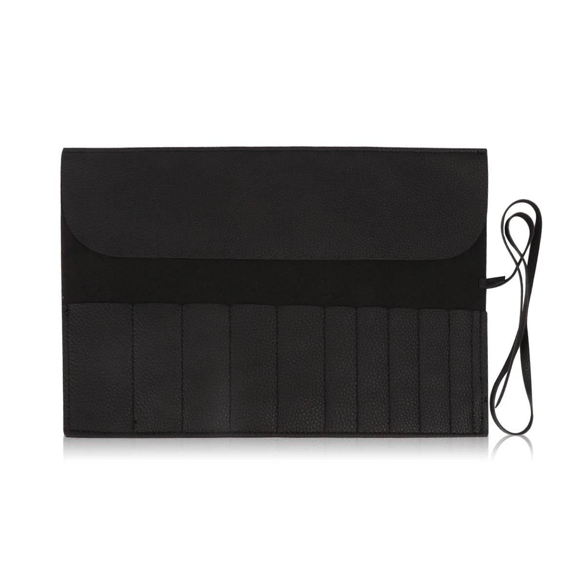 Roll Up Makeup Brush Holder, Makeup Brush Organizer, Travel Makeup Brushes Bag Cosmetic Bags Pouch For Women Eyebrow Brushes