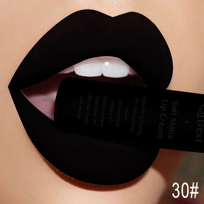 Hot Velvet Matte Nude Lip Gloss Sexy Long Lasting Non-stick Cup Nude Red Liquid Lipstick Waterproof Make-up for Women Cosmetic