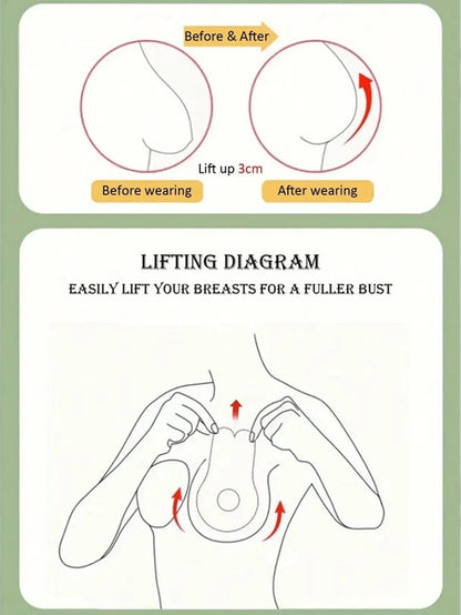 10-40pcs Invisible Nipple Stickers Non-Woven Fabric Lift Breast Pads Chest Bra Boob Patches Disposable Nipple Covers for Women