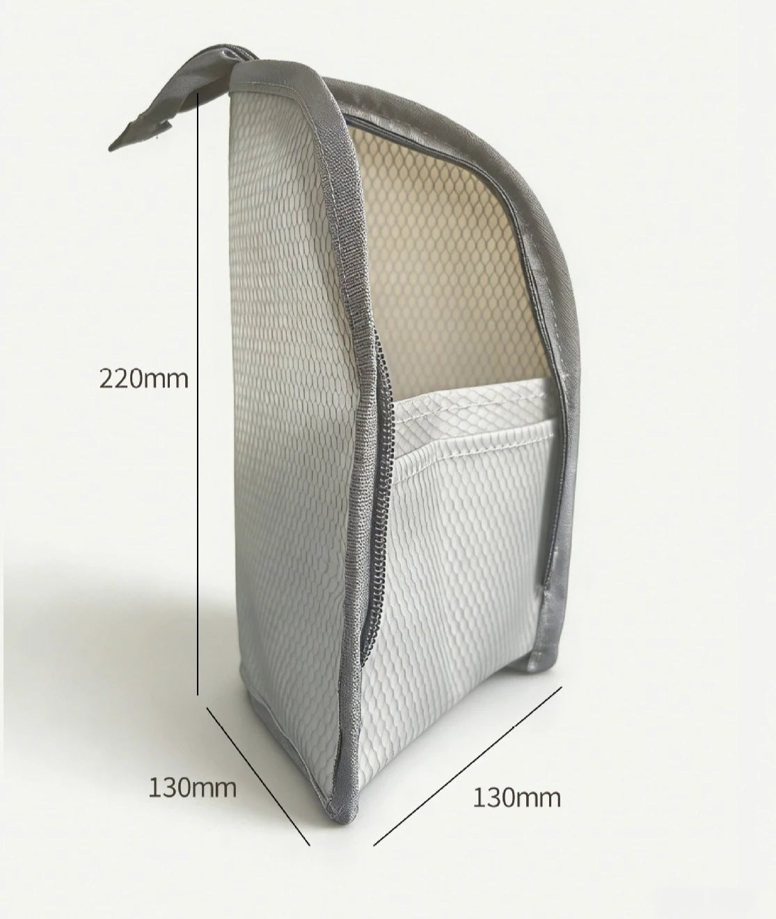 Standing Mesh Toiletry Bag Portable EVA Travel Foldable Toothbrush Cosmetic Organizer Women Bathroom Storage Pouch Сумка
