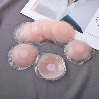 2/20pcs Silicone Nipple Cover Reusable Women Breast Petals Lift Invisible Pasties Bra Padding Stickers Patch Boob Pads Adhesive