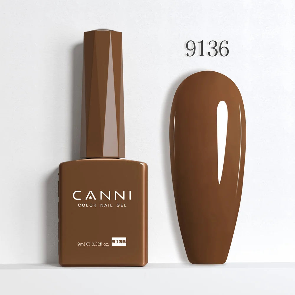 CANNI Gel Nail Polish TPO/HEMA FREE Gorgeous Christmas Red Color Winter Nails Full Coverage Soak Off UV LED Semi Permanent Gel