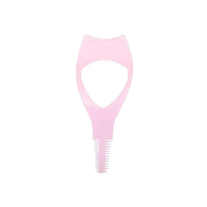 3 in 1 Portable Eyelash Makeup Tool Lash Curler Anti Smudge Mascara Shield Guard Eyeliner Holder Eye Beauty Cosmetic Accessory