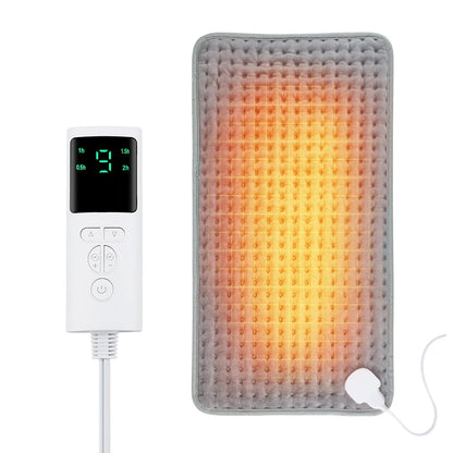 Home Electric Heating Pad Back Shoulder Office Winter Warming Blanket 9 Heat Thermal Mat Abdomen Period Menstrual Belt Winter Warm US Plug 100V-130V