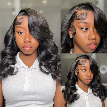 2026 13x4 Body Wave Lace Front Wig  PrePlucked BrazilianHair Lace Frontal Wigs For Women Lace Closure Wig