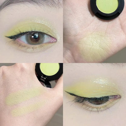 Eyeshadow Matte Red Black White Brighten Highlighter Eye Shadow Palette Lasting Shimmer Highly Pigmented Monochrome Eyes Makeup