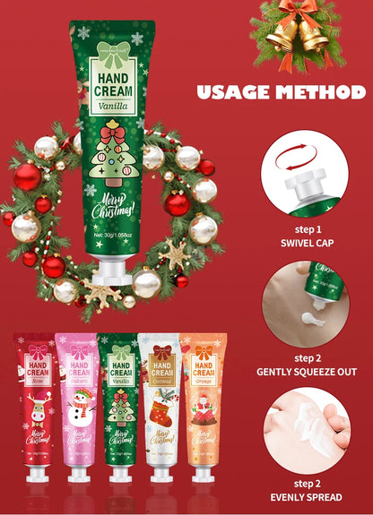 20-piece Hand Cream Gift Box, Light texture with great hydration, suitable for home and travel, wonderful holiday gift