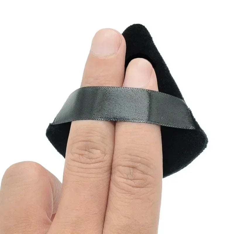 2/5/10/20Pcs Triangle Velvet Powder Puff Mini Face Makeup Sponge Washable Lightweight Cosmetics