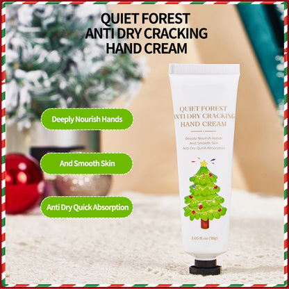 Christmas Hand Cream Set Moisturizing Hydrating Kit Plant Fragrance Nourishing Repair Anti Dry Cracked Hands Skin Care for Women Girls Holiday Xmas Winter Beauty Travel Size Mini Stocking Stuffers Christmas Gift Box