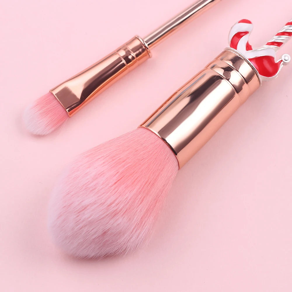 Christmas series makeup brush, creative design, candy Christmas tree eye shadow brush, Christmas ball special makeup tool