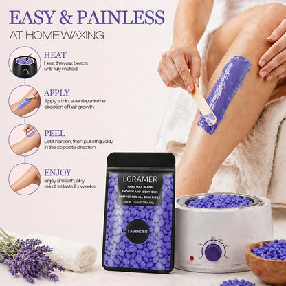 100g/200g/400g Multi Scent Hard Wax Beans Gentle Painless Hair Removal No Irritation Depilatory Hot Film Wax For Full Body