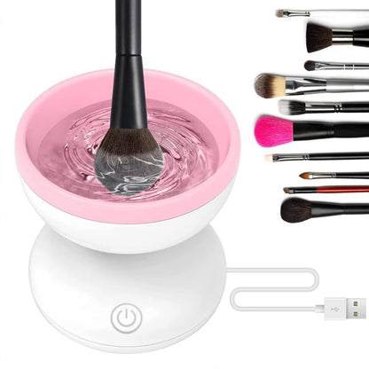 portable Electric Makeup Brush Cleaning Machine USB Cleaning Tool Suitable for Various Sizes of Beauty Makeup Brushes Artifact
