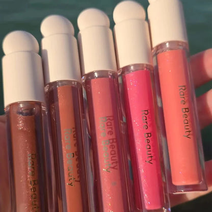 Rare Beauty Shimmering Hydrating Lipstick Lip Gloss Easy To Apply Blush Brightening Highlighter To Enhance Facial Details Makeup
