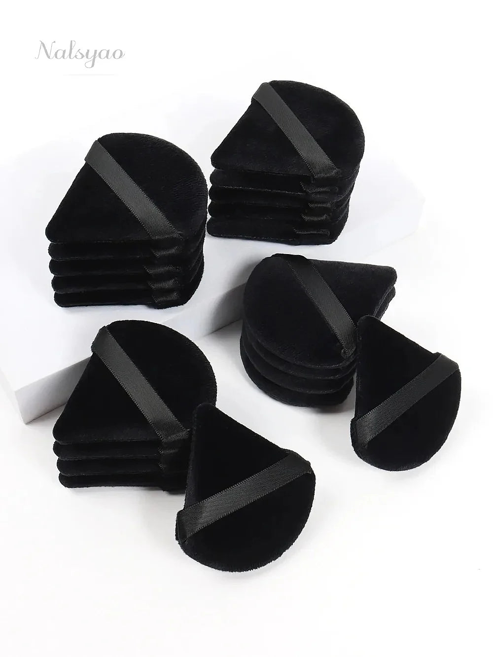 Velvet Triangle Makeup Sponge Soft Foundation Blender Puff Face Powder Puff Cosmetic Mixer Beauty