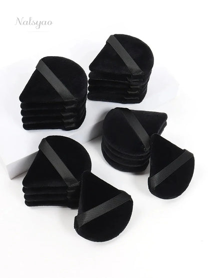 Velvet Triangle Makeup Sponge Soft Foundation Blender Puff Face Powder Puff Cosmetic Mixer Beauty