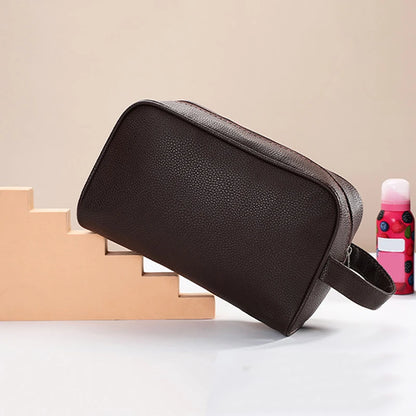 Cosmetic Bags Women Fashion Solid Color Handheld Wash Makeup Bag Ladies Portable Travel Storage Lipstick Organiser Bags