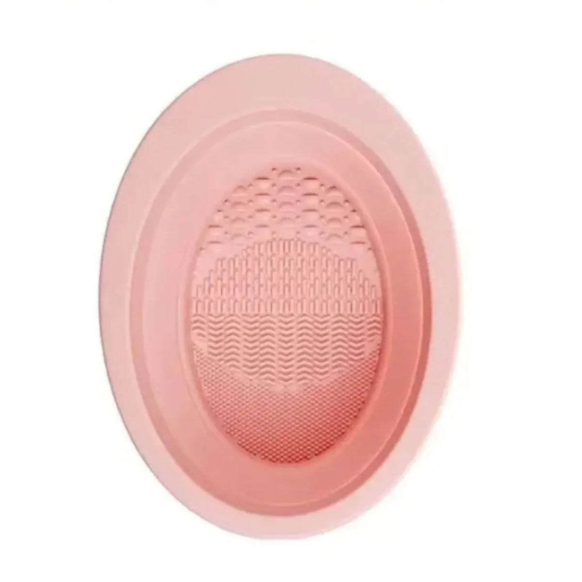 Multi-functional Silicone Makeup Brush Cleaning Bowl Powder Puff Beauty Washing Scrubber Pad with Folding Brush Holder