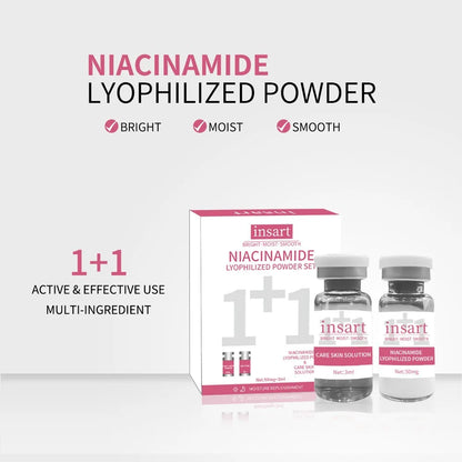 Niacinamide Oligopeptide VC Lyophilized Powder Face Serum Anti Aging Brightening Moisturizing Essence for All Skin Skincare