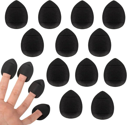 20 pcs Finger Air Cushion Sponge Powder Puff Set Makeup Foundation Concealer Blending Puff Wholesale